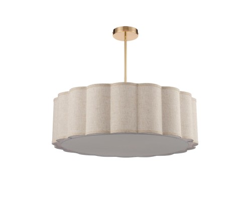 8287/7 PROVENCE LN26 185 золотой/бежевый, металл/текстиль Люстра потолочная Е14 7*40W 220V KORTNI