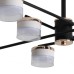 8403/8C COMFI LN 000 черный/золотой, металл/акрил Светильник потолочный GX53 LED 8*7W 220V CHARLY