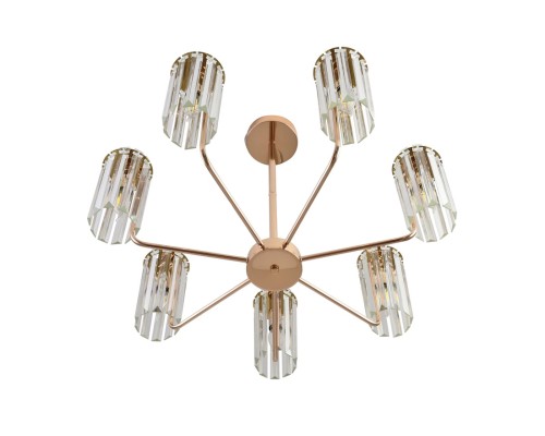8347/7 CLASSI золото/прозрачный, металл/хрусталь Люстра потолочная E14 7*40W 220V FAVLA
