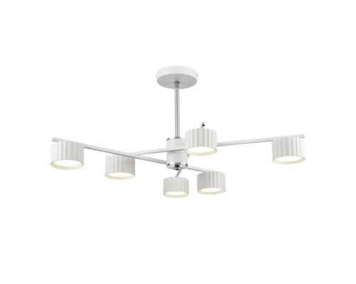 8241/6C COMFI LN25 белый/хром, металл Люстра потолочная LED GX53 6*7W 220V KARINA