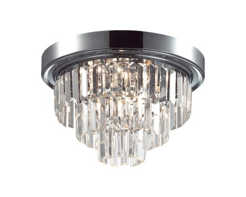 8266/4C CLASSI LN26 хром/хрусталь металл/прозрачный Люстра потолочная Е14 4*40W 220V ZAHA