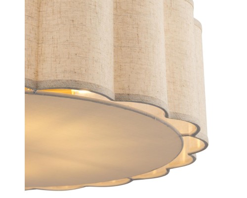 8287/7 PROVENCE LN26 185 золотой/бежевый, металл/текстиль Люстра потолочная Е14 7*40W 220V KORTNI