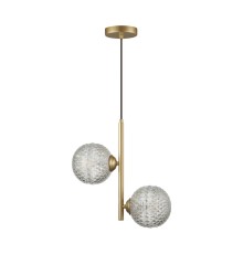 5292/2 MODERNI LN23 000 матовое золото Светильник подвесной E27 2*8W LED 220V GENEVA