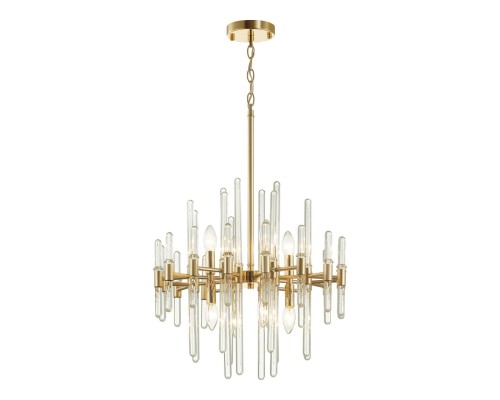 4988/8 HALL ODL22 387 золотой/стекло Люстра E14 8*40W STIKA