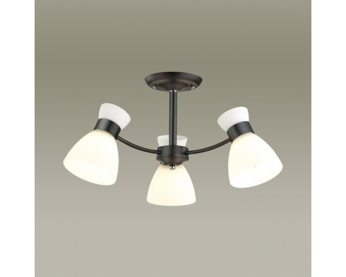 4534/3C COMFI LN21 056 черный Люстра потолочная E27 3*60W 220V WILMA