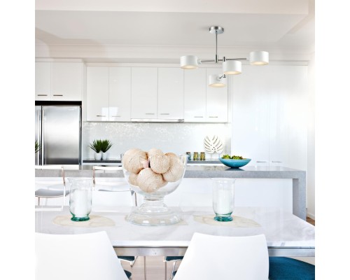 Люстра потолочная Lumion 3742/4C Ashley хром E14 4*60 Вт