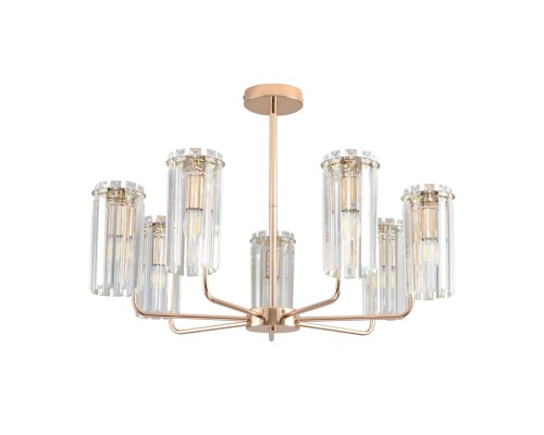 8347/7 CLASSI золото/прозрачный, металл/хрусталь Люстра потолочная E14 7*40W 220V FAVLA