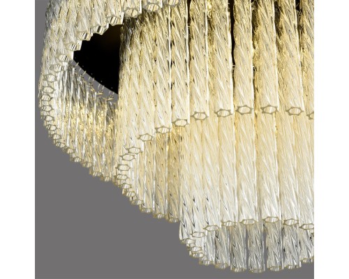 6576/11CR CLASSI LN24 черный/прозрачный/металл/стекло Люстра потолочная G9 11*20W 220V SPIRALS