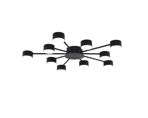 8344/10C COMFI черный, металл Люстра GX53 LED 10*7W 220V TORINA