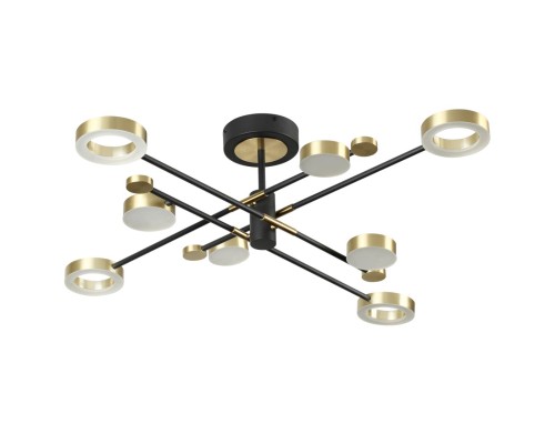 4321/63CL MIDCENT ODL22 121 металл/черный с бронзой Потолочный светильник IP20 LED 63W DENZEL