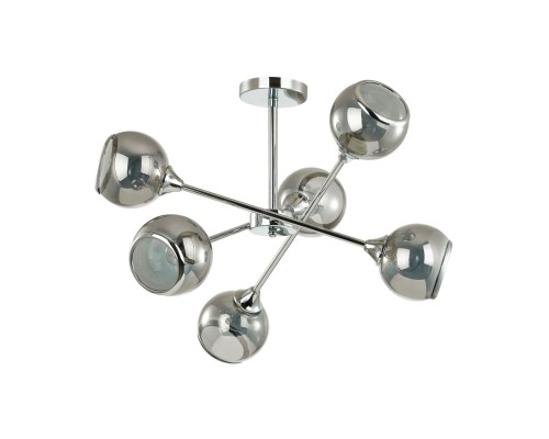 4530/6C COMFI LN21 060 хром Люстра потолочная E27 6*60W 220V SANDRA