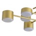 8404/8C COMFI LN 000 черный/золото, металл/пластик Светильник потолочный GX53 LED 8*7W 220V DIZZY