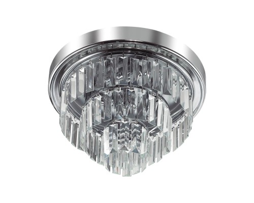 8266/4C CLASSI LN26 хром/хрусталь металл/прозрачный Люстра потолочная Е14 4*40W 220V ZAHA