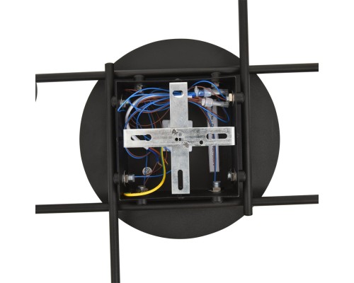 8304/6C COMFI золотой/черный, металл/акрил Светильник настенный  GX53 LED 6*7W 220V BENUA