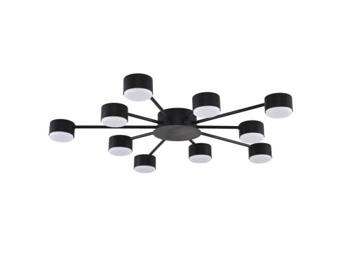 8344/10C COMFI черный, металл Люстра GX53 LED 10*7W 220V TORINA