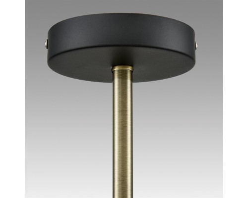 8062/4C COMFI LN24 черный/тонированный металл/стекло Люстра потолочная E27 4*60W 220V ERENA