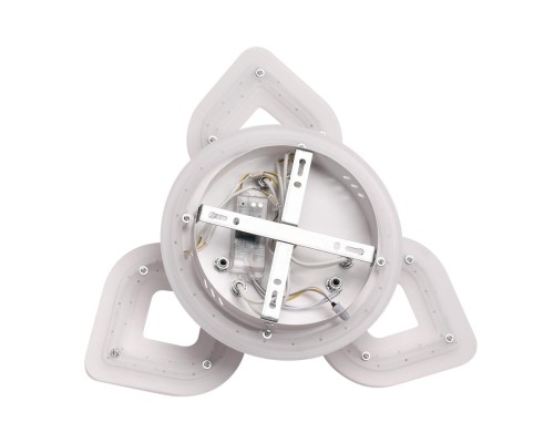 8255/62CL LEDIO LN 000 белый, металл/акрил Светильник потолочный с ПДУ LED 62W+подсветка 220V VIKKI