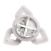 8255/62CL LEDIO LN 000 белый, металл/акрил Светильник потолочный с ПДУ LED 62W+подсветка 220V VIKKI