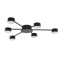 8344/6C COMFI черный, металл Люстра GX53 LED 6*7W 220V TORINA