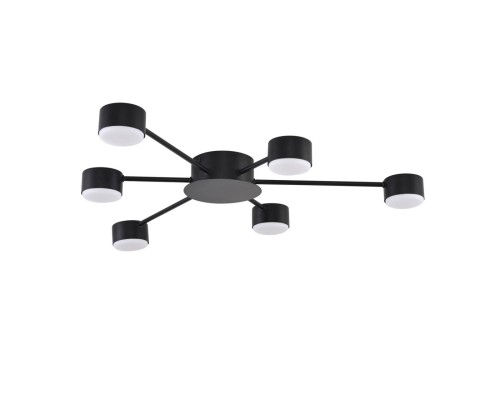 8344/6C COMFI черный, металл Люстра GX53 LED 6*7W 220V TORINA