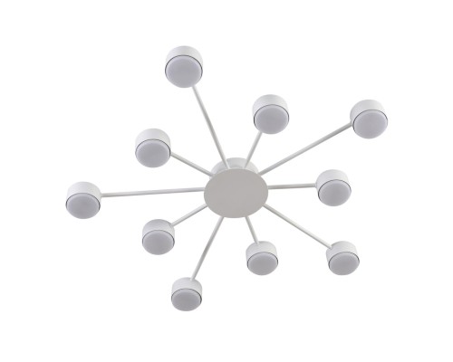 8343/10C COMFI белый, металл Люстра GX53 LED 10*7W 220V TORINA