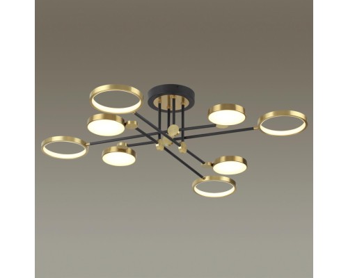 4320/75CL MIDCENT ODL22 120 металл/черный с бронзой Потолочный светильник IP20 LED 75W DENZEL