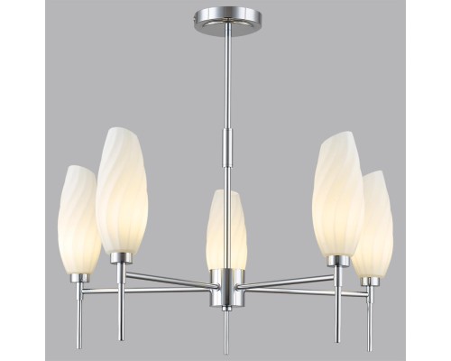 6519/5C MODERNI LN23 107 хром Люстра потолочная G9 5*40W 220V SHIVON