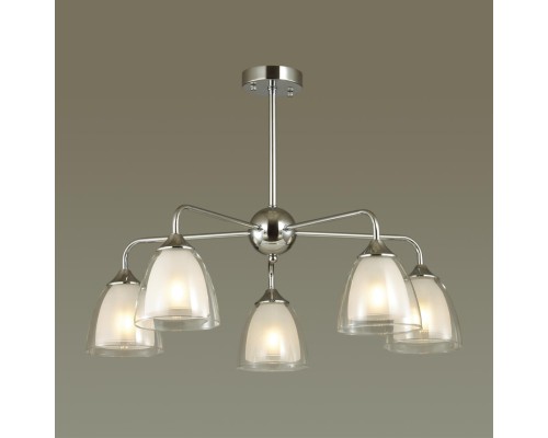 5289/5C MODERNI LN23 000 хром Люстра потолочная E14 5*60W 220V TOBY