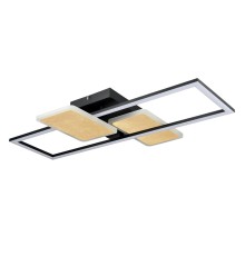 6575/80CL LEDIO LN24 черный, золотая патина/черный, золотая патина/металл/акрил, металл Потолочный светильник LED 80W 220V GOLDY