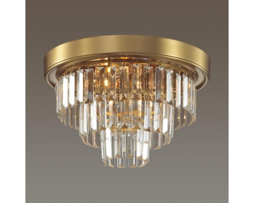 5257/4C CLASSI LN23 латунь Люстра потолочная E14 4*40W 220V ZAHA