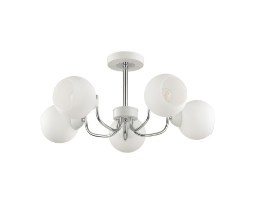 5641/5C COMFI LN23  белый, хром Люстра потолочная E27 5*60W 220V BLISS