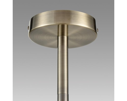 8100/8C COMFI LN25 бронза/белый металл/стекло Люстра потолочная Е14 8*40W 220V MAVE