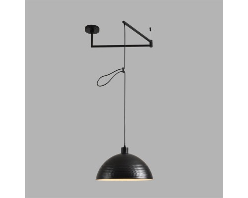 8321/1C MODERNI LN26 301 черный, металл Люстра подвесная E27 1*60W 220V ARMINA