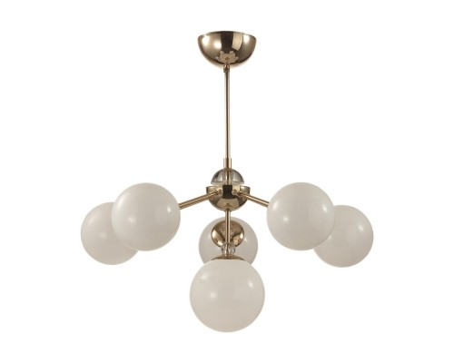 6536/6C MODERNI LN23 111 золотой Люстра потолочная E27 6*40W 220V MARSHA