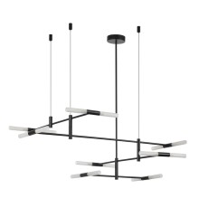 4307/16 HIGHTECH ODL26 277 светильник черный/акрилл/металл IP20 G9 40W *16 180° 220V SOHO