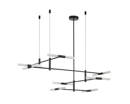 4307/16 HIGHTECH ODL26 277 светильник черный/акрилл/металл IP20 G9 40W *16 180° 220V SOHO