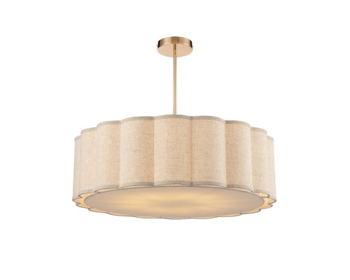 8287/7 PROVENCE LN26 185 золотой/бежевый, металл/текстиль Люстра потолочная Е14 7*40W 220V KORTNI
