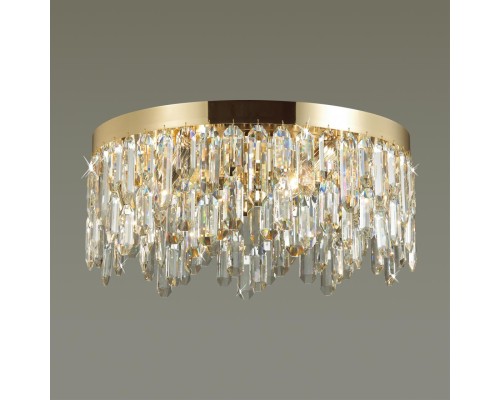 4986/6C HALL ODL22 385 золотой/хрусталь Люстра потолочная E14 6*40W DAKISA