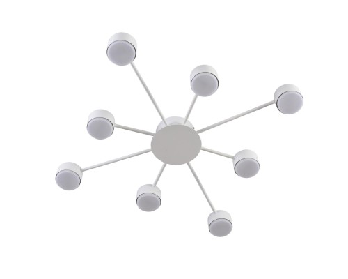 8343/8C COMFI белый, металл Люстра GX53 LED 8*7W 220V TORINA