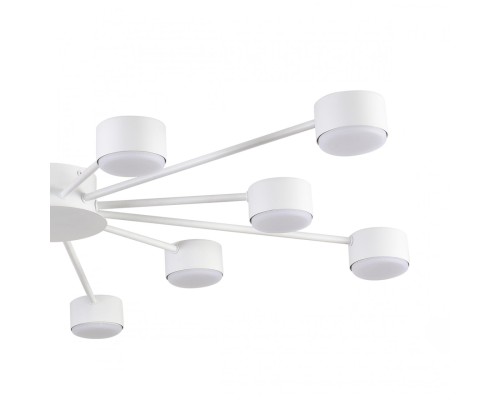 8343/12C COMFI белый, металл Люстра GX53 LED 12*7W 220V TORINA