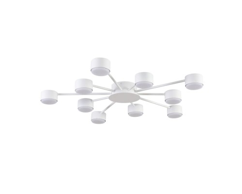 8343/10C COMFI белый, металл Люстра GX53 LED 10*7W 220V TORINA