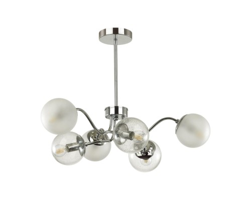 4554/6C УЦЕНКА MODERNI LN21 0 хром Люстра на штанге E14 6*40W 220V CANDICE