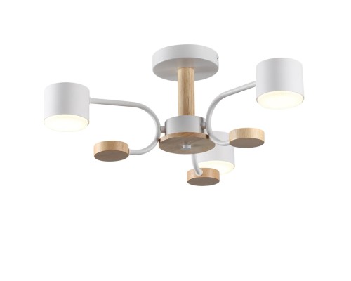 8157/3C COMFI LN 000 белый, дерево/металл/пластик Светильник потолочный LED GX53 3*9W 220V LILITA