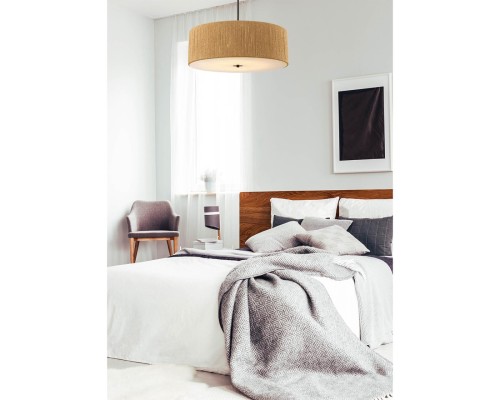 8286/7 ECO LN26 321 черный/коричневый, металл/веревка/стекло Люстра потолочная Е14 7*40W 220V SILVANA