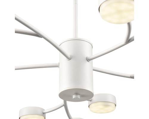 8265/15 COMFI LN26 металл/металл белый/белый Люстра GX53 LED 15*7W 220V TORINA