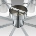 8261/8C MODERNI LN26 металл/стекло, хром/прозрачный Люстра потолочная E14 8*40W 220V VERDI