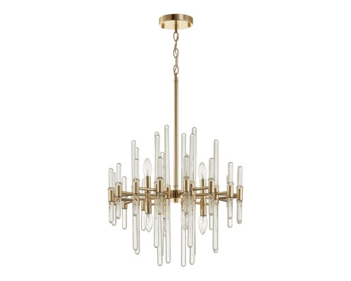 4988/8 HALL ODL22 387 золотой/стекло Люстра E14 8*40W STIKA