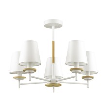4497/5C COUNTY LN20 71 белый, дерево Люстра потолочная E14 5*40W 220V BETSY