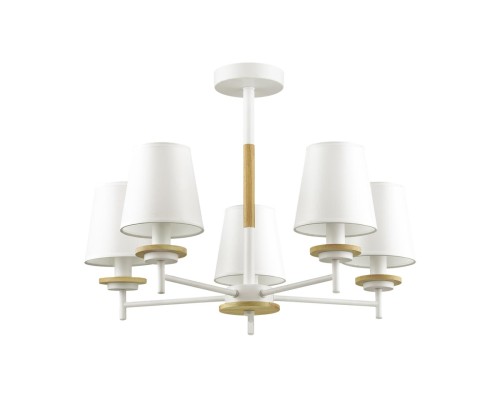 4497/5C COUNTY LN20 71 белый, дерево Люстра потолочная E14 5*40W 220V BETSY