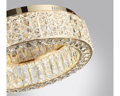 5071/60CL HALL ODL24 493 золото/прозрачный/металл/хрусталь/стекло Люстра потолочная LED 60W 3700K VERSION